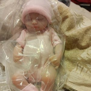 Soft vinyl baby doll